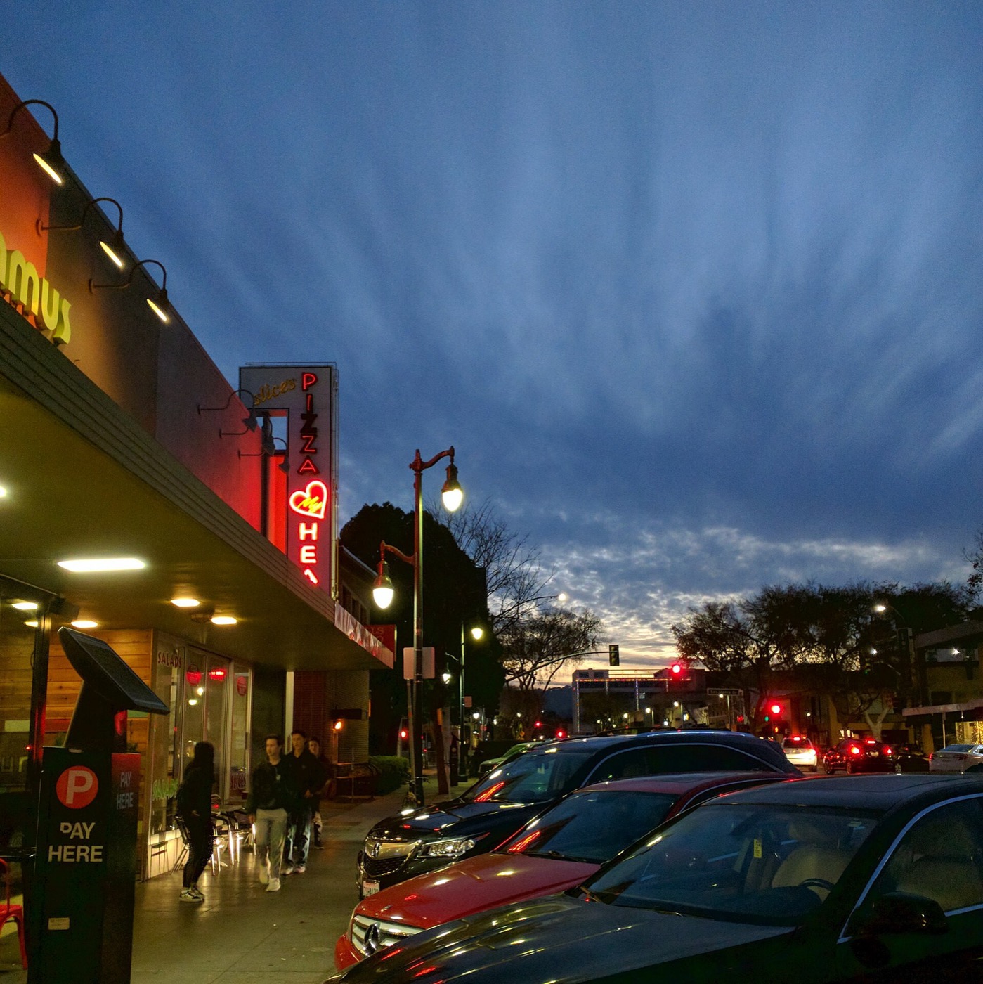 Downtown San Mateo city street