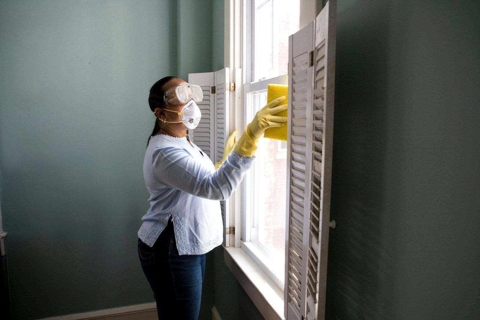 Home renovation tools and construction work
